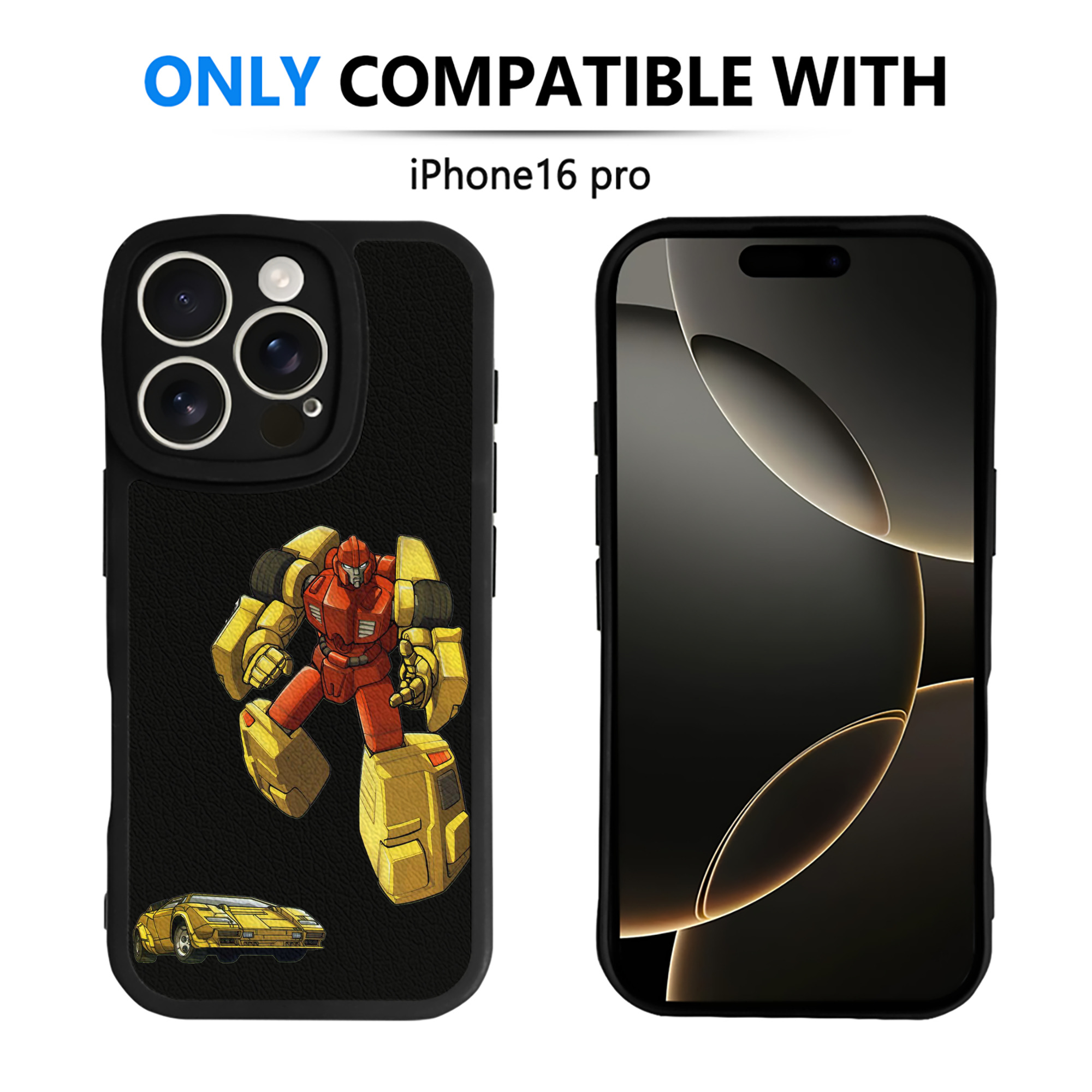 （画像用）  【iPhone 16シリーズ対応】シリコンスマホケース（レザー調） 材質：シリコン